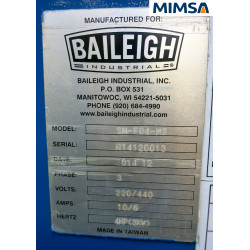 lam-597 Escopleadora hidráulica "Notcher" marca Baileigh