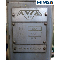 fru-100 Fresadora universal de doble husillo y transmisión independiente, marca AVIA
