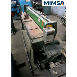 lac-273 Cizalla de acción mecánica modelo 166, capacidad Ga.12 x 6 ft, marca Wysong