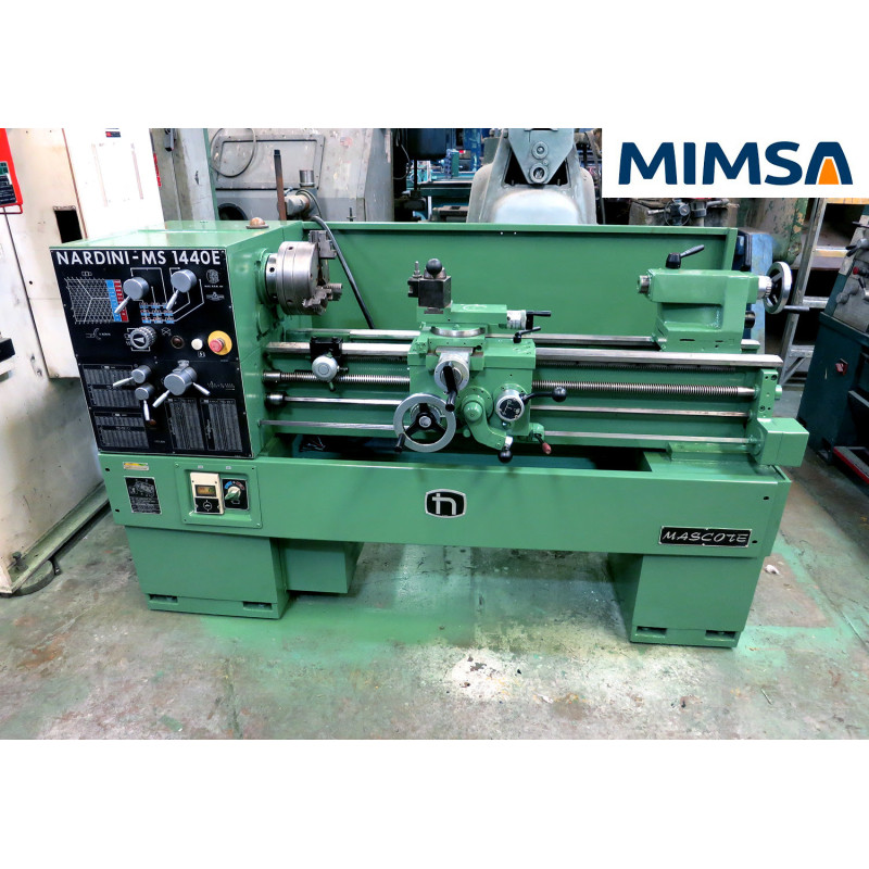 trp-721 Torno paralelo universal modelo MS1440E, 14"/19" x 40", marca Nardini Mascote trp-721 Torno paralelo universal modelo MS1440E, 14"/19" x 40", marca Nardini Mascote