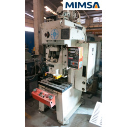 trq-1013 Prensa Troqueladora tipo C modelo TP-35C, capacidad 38 Ton, marca AMADA