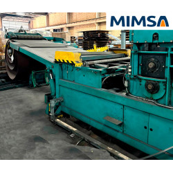lam-622 Linea de proceso de rollos a hojas logitudinal y transversal,  marca Iowa Precision