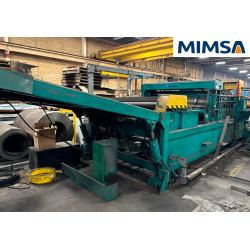 lam-622 Linea de proceso de rollos a hojas logitudinal y transversal,  marca Iowa Precision