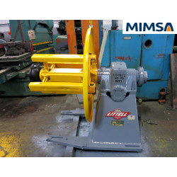 lam-624 Desenrollador de mandril modelo 4024, capacidad 4,000 Lbs x 26" ancho, marca Littell